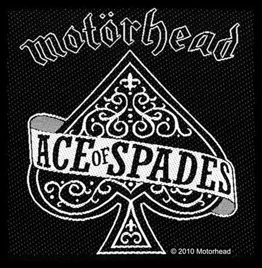 Motorhead - Ace Of Spades (100mm x 100mm) Sew-On Patch