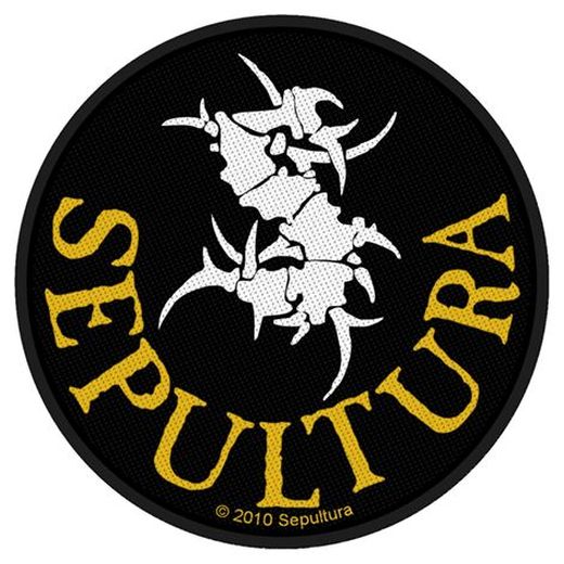 Sepultura - Circular Logo (95mm) Sew-On Patch