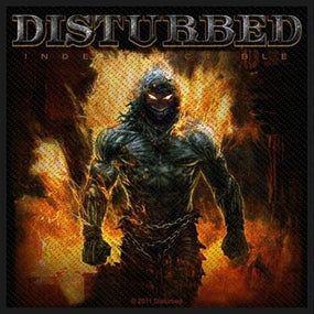 Disturbed - Indestructible (100mm x 100mm) Sew-On Patch