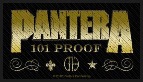 Pantera - Whiskey Label (100mm x 55mm) Sew-On Patch