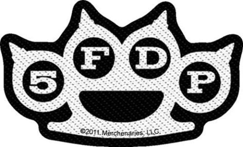 Five Finger Death Punch - Knuckles Cutout (100mm x 60mm) Sew-On Patch
