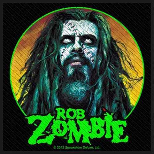Zombie, Rob - Zombie Face (100mm x 95mm) Sew-On Patch