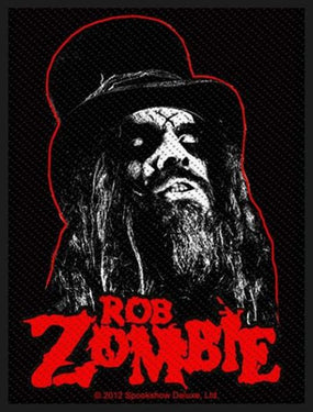 Zombie, Rob - Portrait (100mm x 70mm) Sew-On Patch