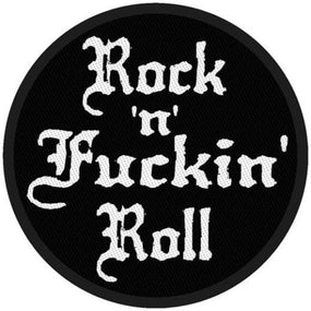 Rock N Fuckin Roll (90mm) Sew-On Patch