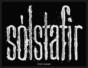 Solstafir - Logo (100mm x 75mm) Sew-On Patch