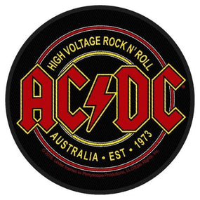 ACDC - High Voltage Rock N Roll (95mm) Sew-On Patch