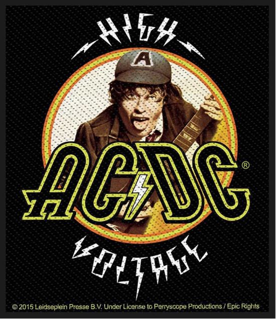 ACDC - High Voltage Angus (100mm x 95mm)  Sew-On Patch