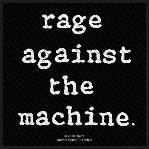 Rage Against The Machine - Logo (95mm x 95mm) Sew-On Patch