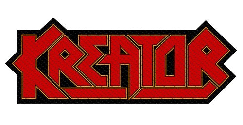 Kreator - Logo Cut-Out (100mm x 35mm) Sew-On Patch
