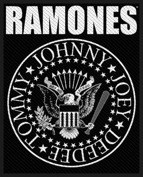 Ramones - Presidential Seal (100mm x 80mm) Sew-On Patch