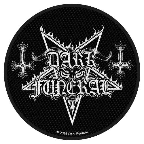 Dark Funeral - Circular Logo (95mm) Sew-On Patch