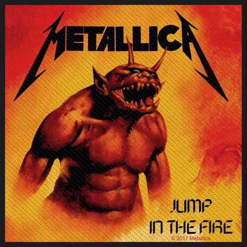 Metallica - Jump In The Fire (100mm x 100mm) Sew-On Patch