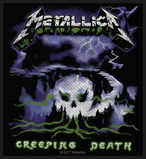 Metallica - Creeping Death (100mm x 90mm) Sew-On Patch
