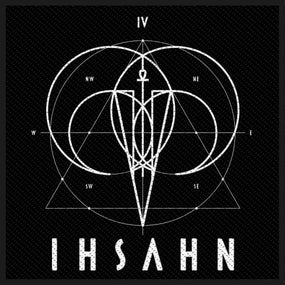 Ihsahn - Logo and Symbol (100mm x 100mm) Sew-On Patch