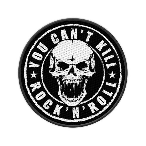 You Cant Kill Rock N Roll (95mm) Sew-On Patch