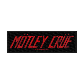 Motley Crue - Logo (180mm x 50mm) Sew-On Strip Patch