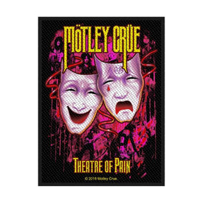 Motley Crue - Theatre Of Pain (100mm x 75mm) Sew-On Patch