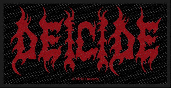 Deicide - Logo (100mm x 50mm) Sew-On Patch