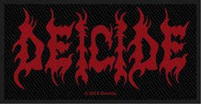 Deicide - Logo (100mm x 50mm) Sew-On Patch