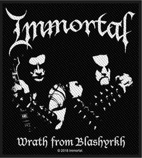 Immortal - Wrath Of Blashyrkh (100mm x 90mm) Sew-On Patch