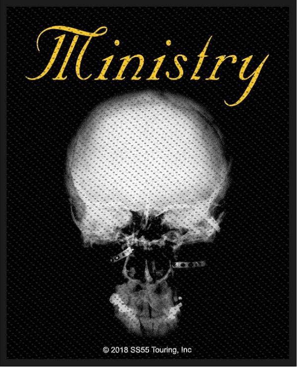 Ministry - The Mind Is A Terrible Thing To Taste (100mm x 80mm) Sew-On Patch