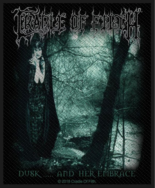 Cradle Of Filth - Dusk And Her Embrace (100mm x 80mm) Sew-On Patch