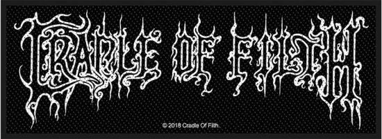 Cradle Of Filth - Logo (145mm x 45mm) Sew-On Patch