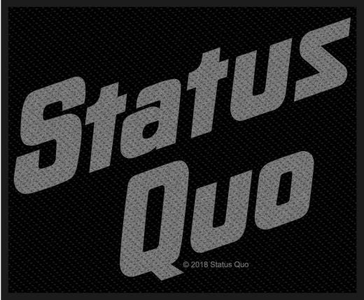 Status Quo - Logo (100mm x 80mm) Sew-On Patch