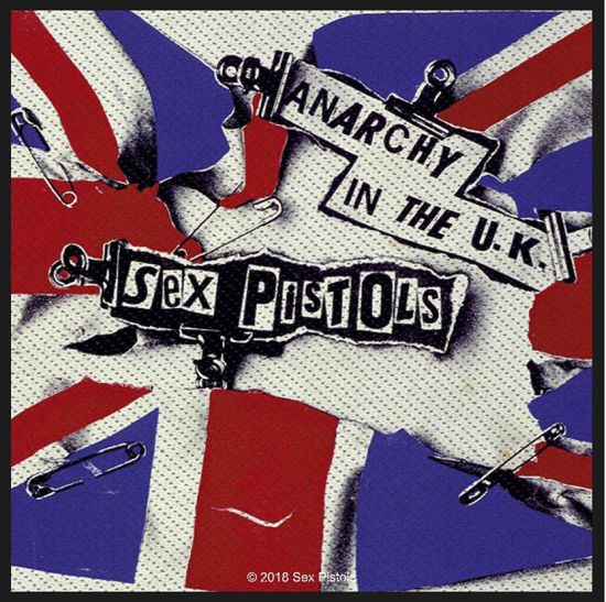Sex Pistols - Anarchy In The U.K. (100mm x 100mm) Sew-On Patch