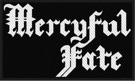 Mercyful Fate - Logo (100mm x 60mm) Sew-On Patch