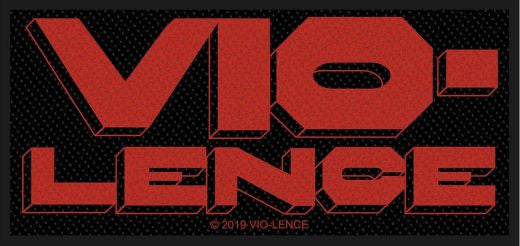 Vio-Lence - Logo (100mm x 50mm) Sew-On Patch