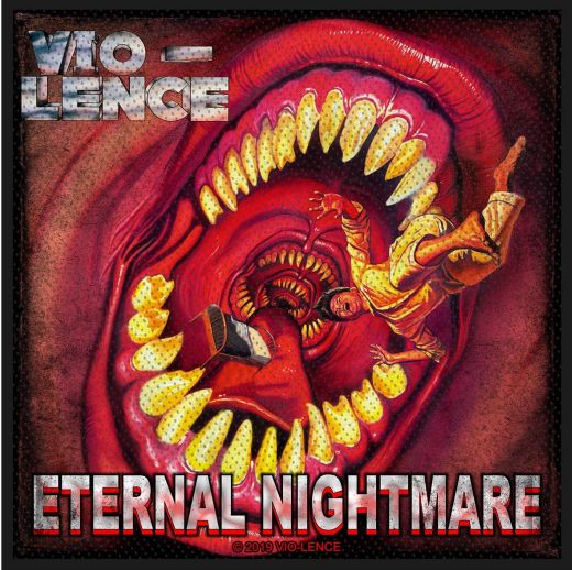 Vio-Lence - Eternal Nightmare (100mm x 100mm) Sew-On Patch