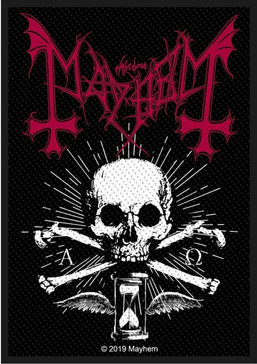 Mayhem - Alpha Omega Daemon (100mm x 70mm) Sew-On Patch