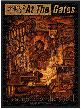 At The Gates - Slaughter Of The Soul (100mm x 70mm) Sew-On Patch