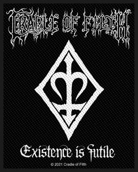 Cradle Of Filth - Existence Is Futile (100mm x 80mm) Sew-On Patch
