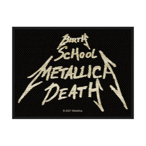 Metallica - Birth, School, Metallica, Death (100mm x 75mm) Sew-On Patch