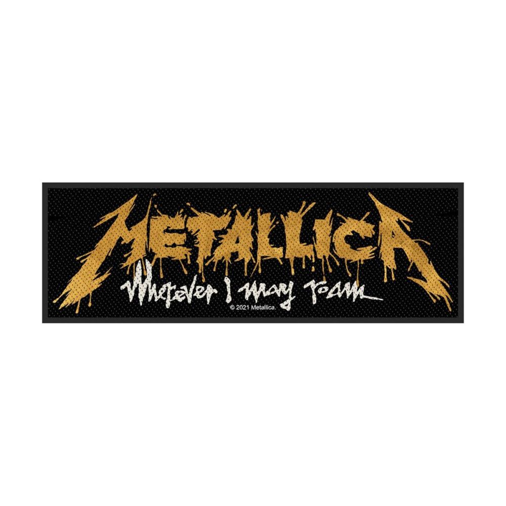Metallica - Wherever I May Roam Strip (120mm x 50mm) Sew-On Patch