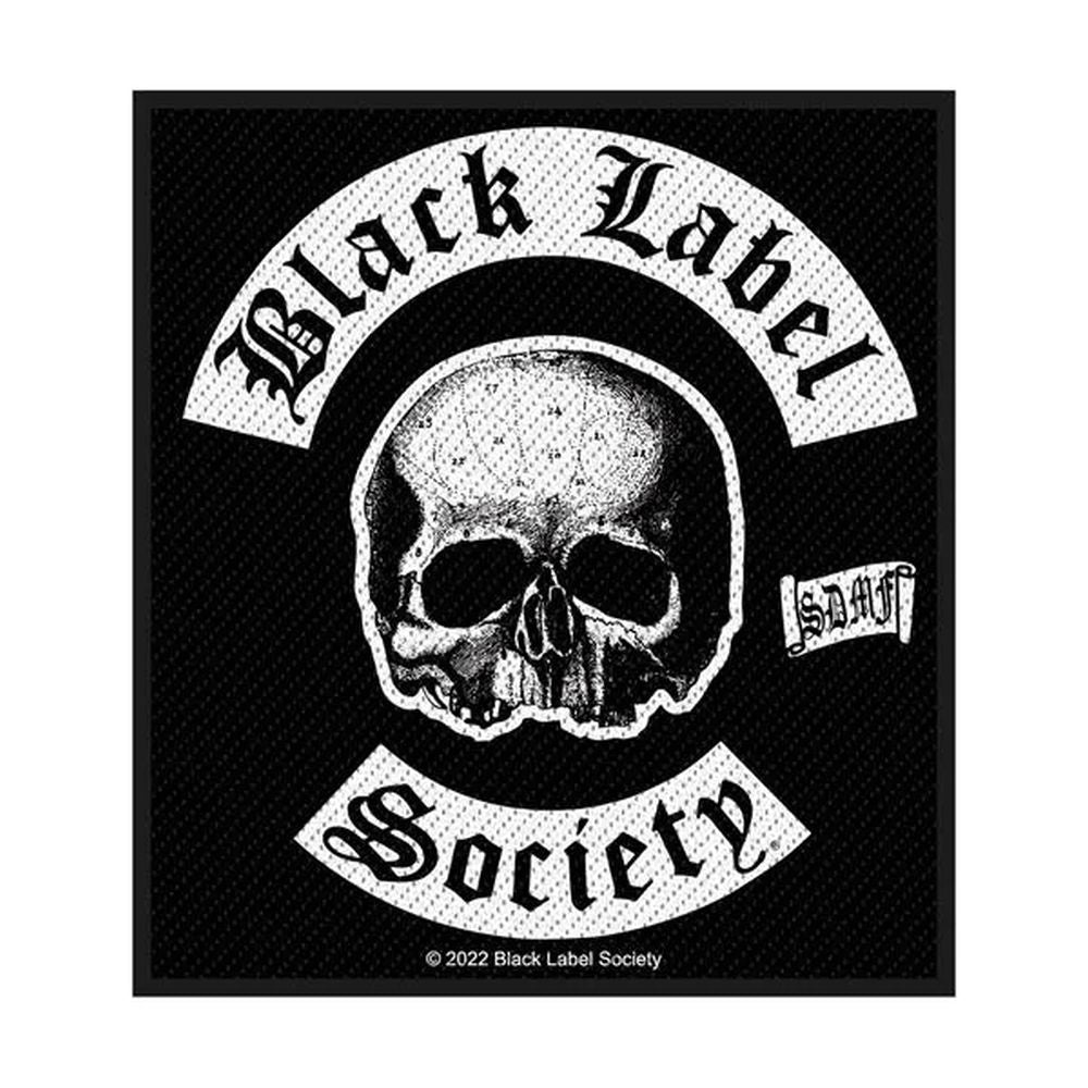 Black Label Society - SDMF (100mm x 85mm) Woven Sew-On Patch