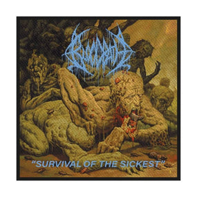 Bloodbath - Survival Of The Sickest (100mm x 100mm) Woven Sew-On Patch