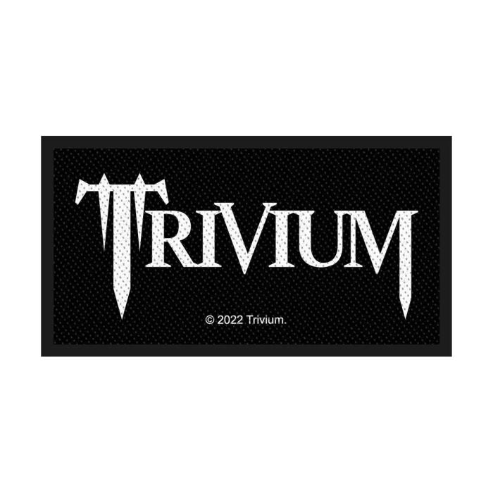 Trivium - Logo (100mm x 55mm) Sew-On Patch