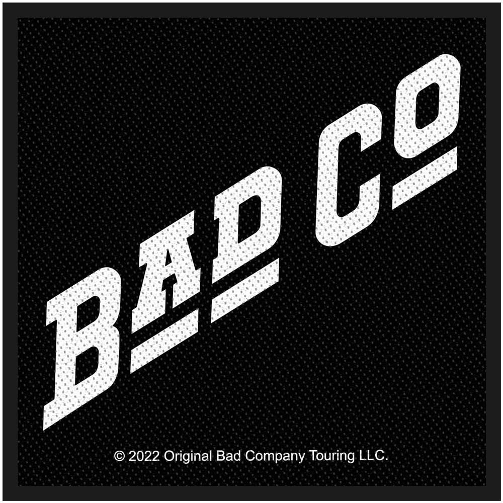 Bad Company - Logo (100mm x 100mm) Sew-On Patch