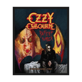 Osbourne, Ozzy - Patient No 9 (80mm x 100mm) Sew-On Patch