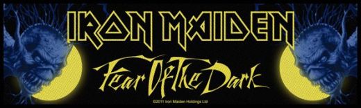 Iron Maiden - Fear Of The Dark Strip (185mm x 50mm) Sew-On Patch