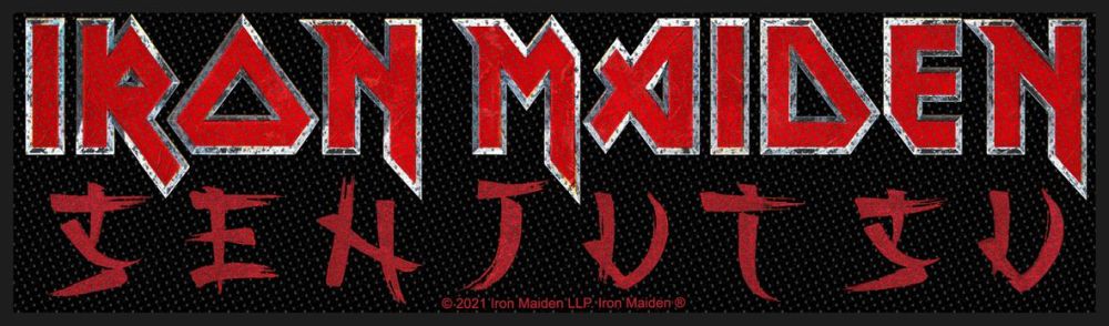 Iron Maiden - Senjutsu Super Strip (170mm x 50mm) Sew-On Patch