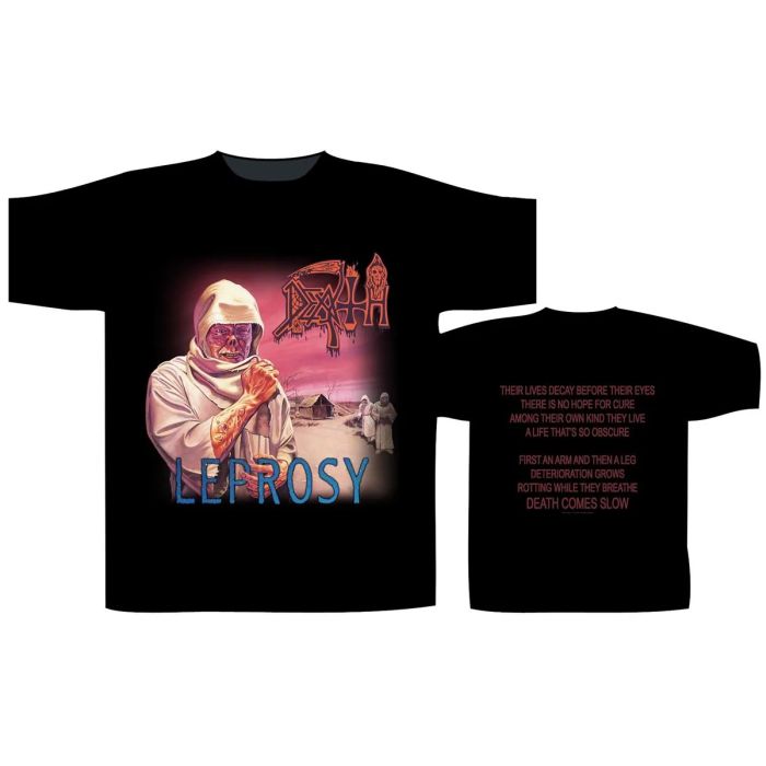 Death - Leprosy Black Shirt