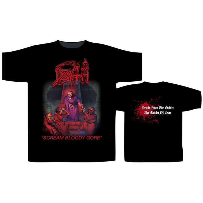 Death - Scream Bloody Gore Black Shirt