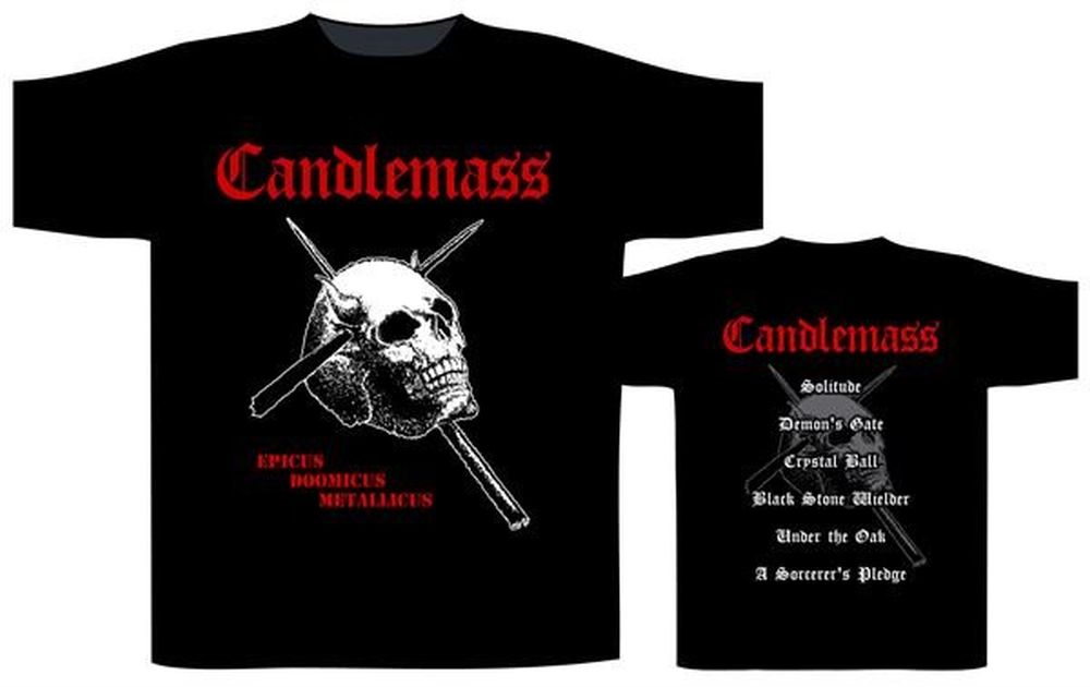 Candlemass - Epicus Doomicus Metallicus Black Shirt