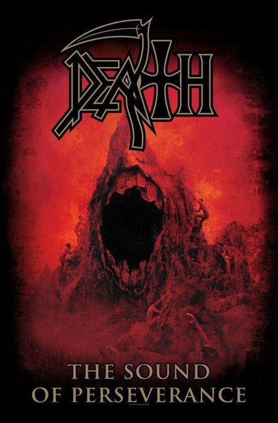 Death - Premium Textile Poster Flag (Sound Of Perseverance) 104cm x 66cm