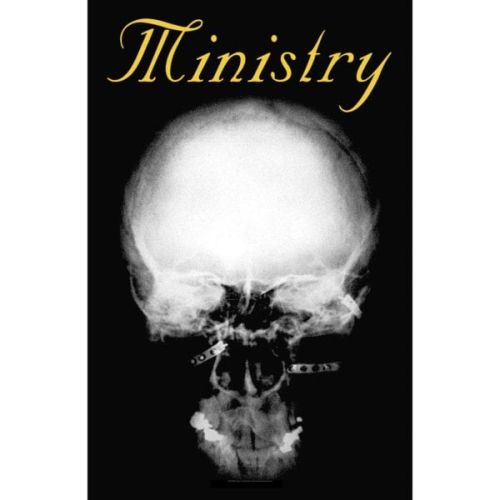 Ministry - Premium Textile Poster Flag (The Mind Is A Terrible Thing To Taste) 104cm x 66cm