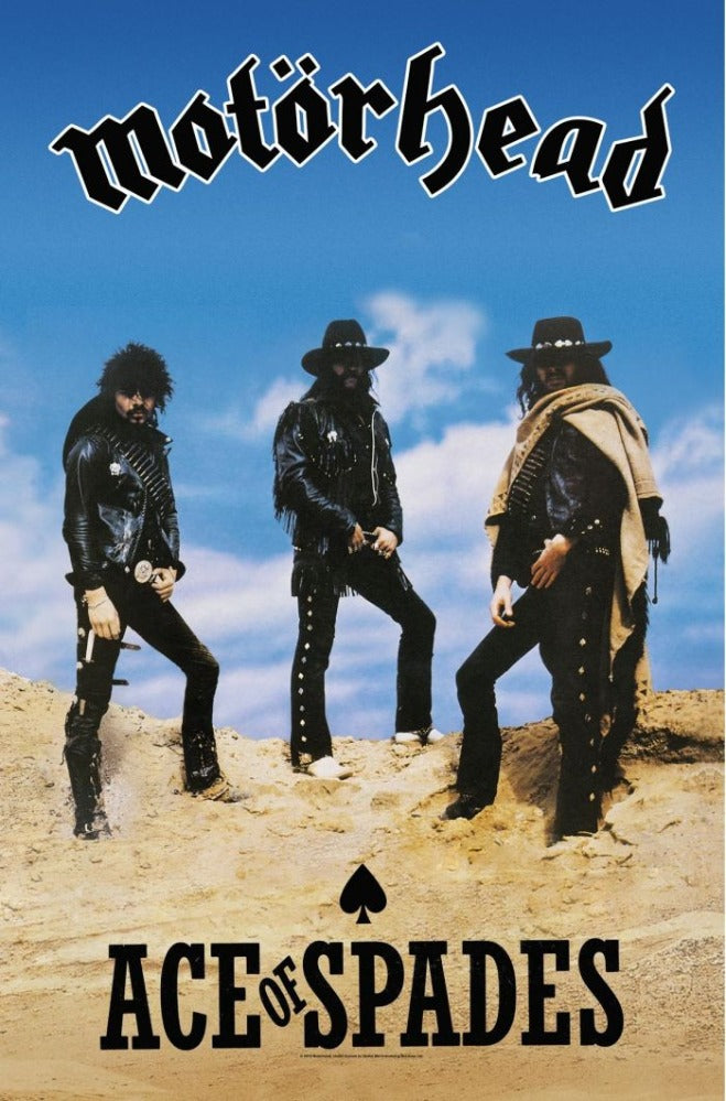 Motorhead - Premium Textile Poster Flag (Ace Of Spades Album Cover) 104cm x 66cm